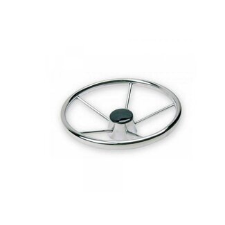 Savoretti Stuurwiel T4/37 - 5 spaken - RVS -  37 cm