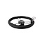 TM Stuurwiel Pu Foam Sport met knop 35CM
