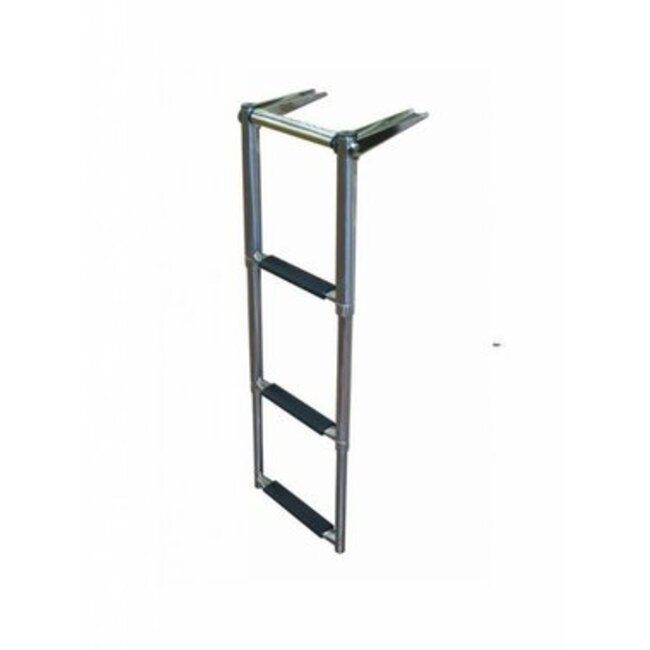 TM Telescopische ladder - RVS 3 of 4 treden