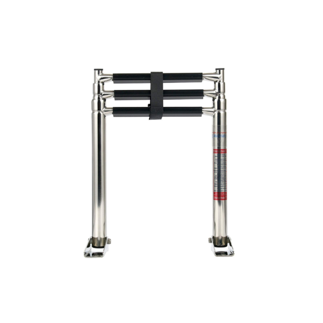 TM Telescopische ladder - RVS 3 of 4 treden