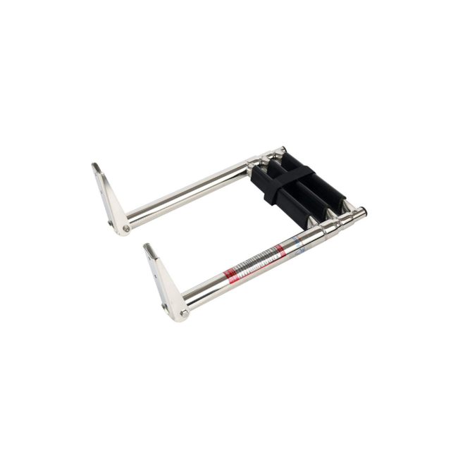 TM Telescopische ladder - RVS 3 of 4 treden