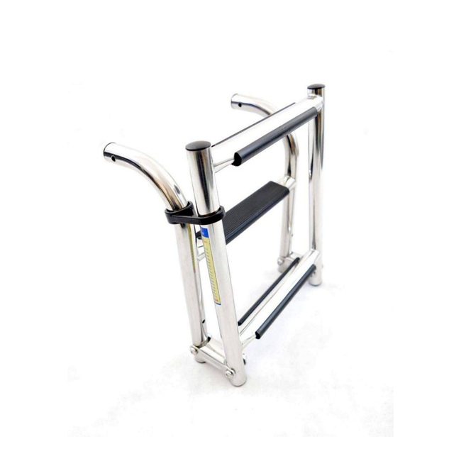 TM RVS Zwemladder Inklapbaar keuze uit 3, 4 of 5 treden