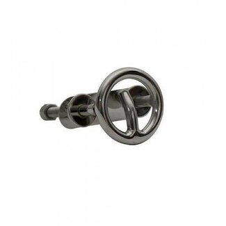 TM RVS Waterski oog - 2,5 * 2,5 cm