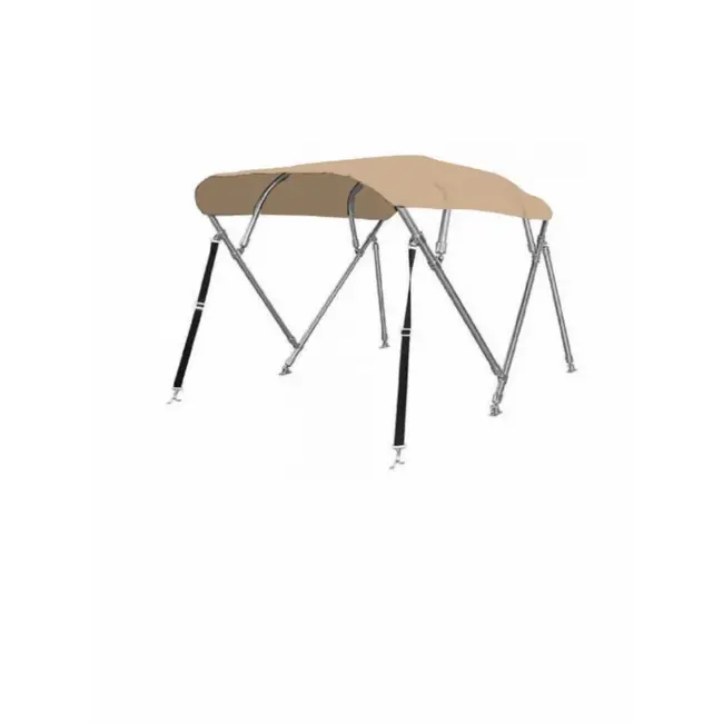 Sunmaster Sunmaster RVS biminitop 4 boog