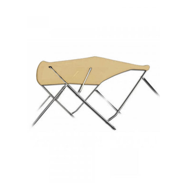 Sunmaster Sunmaster RVS bimintop 3 boog XL