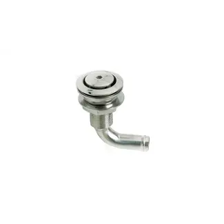 Tankbeluchter 90 graden 16mm 316 RVS