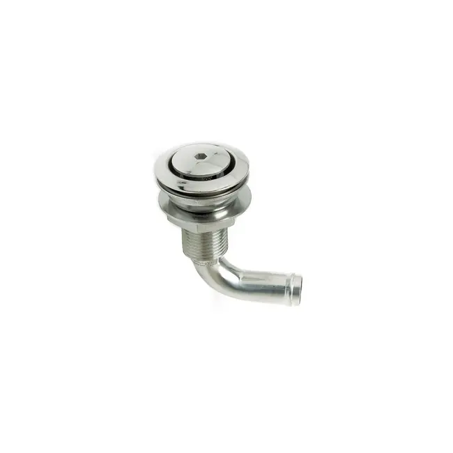 Tankbeluchter 90 graden 16mm 316 RVS