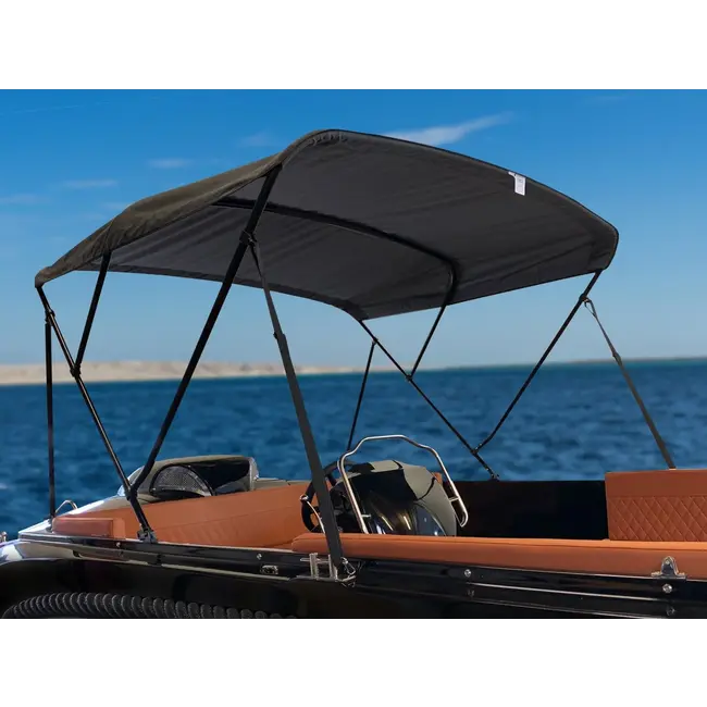 Navishade Black edition aluminium biminitop 3 boog