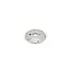 Ovale tafelbladset met twee RVS cupholders incl. poot 68,5 CM