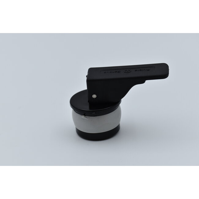 Lensplug Ø25 black