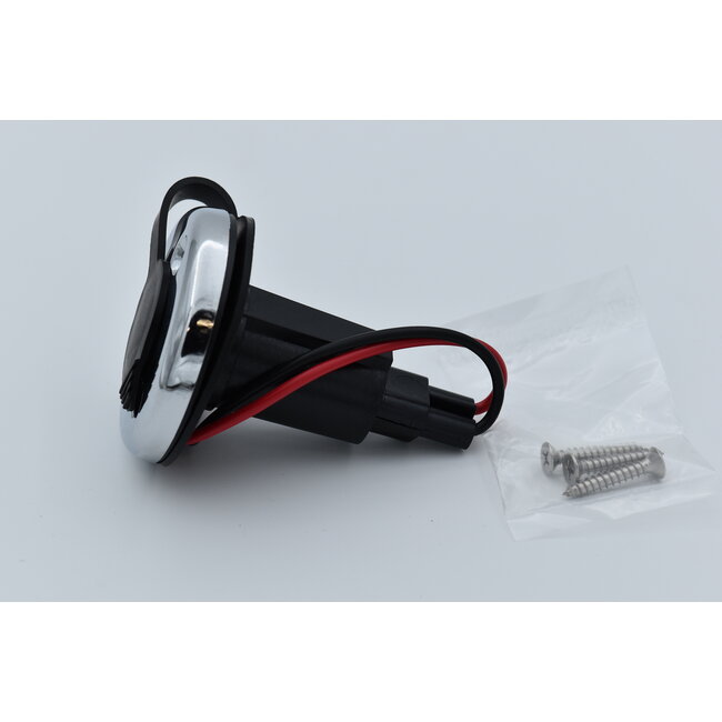 Houder voor toplicht - RVS