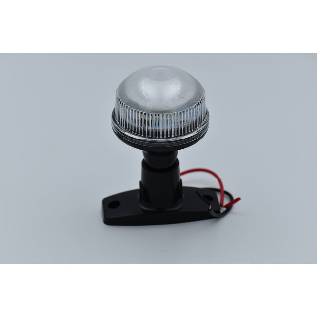 Easterner All round LED lampje - 10 cm - met vaste kunststof voet - Zwart