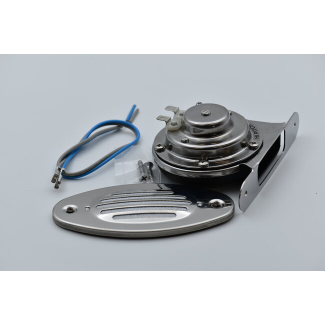 Inbouw Hoorn / Claxon RVS – Compact – 12V