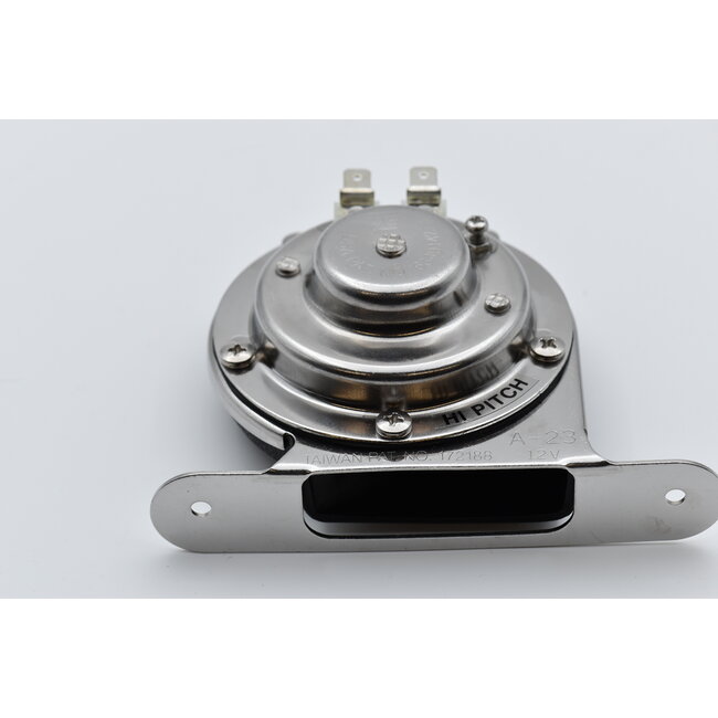 Inbouw Hoorn / Claxon RVS – Compact – 12V