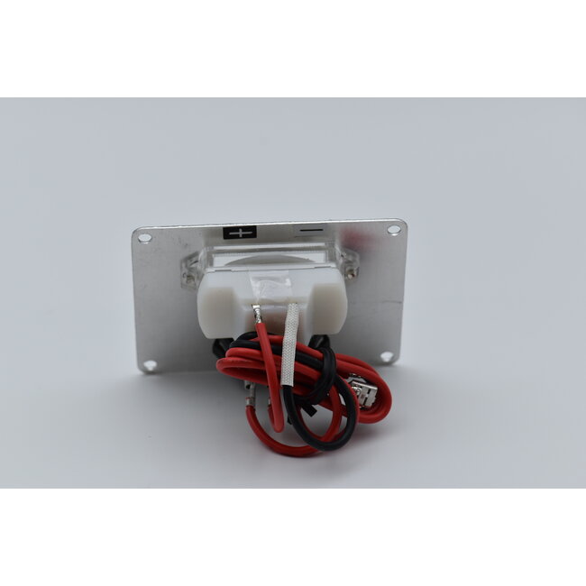 Accu test schakelpaneel - Geschikt voor twee accu's