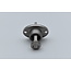 Lensplug ovaal met schroefdop - RVS - 25,4 mm