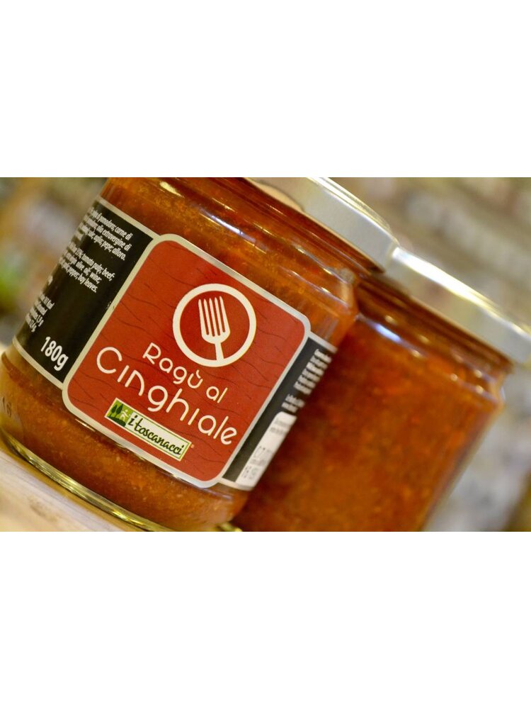 I Toscanacci Ragu al Cinghiale (Wild Boar) 180g