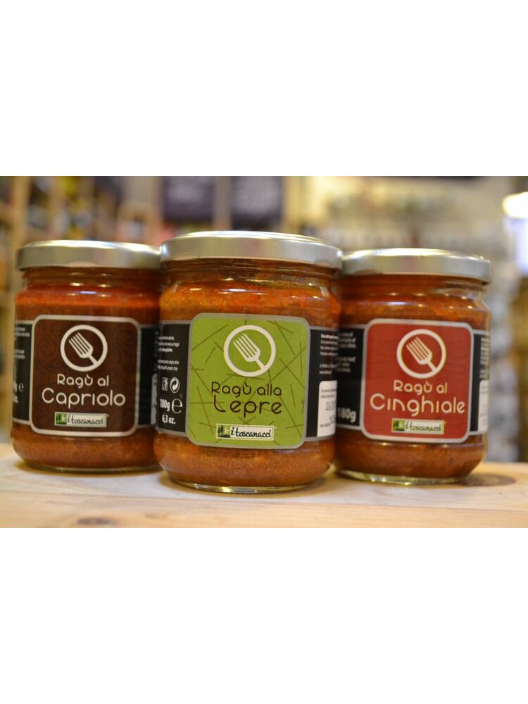 I Toscanacci Ragu al Cinghiale (Wild Boar) 180g