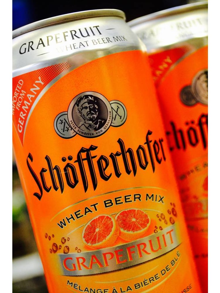 Schofferhofer Schöfferhofer grapefruit wheat beer (50cl can)