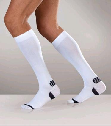 Sanyleg Active Sport Socks 15-21 mmHg, L, Blue