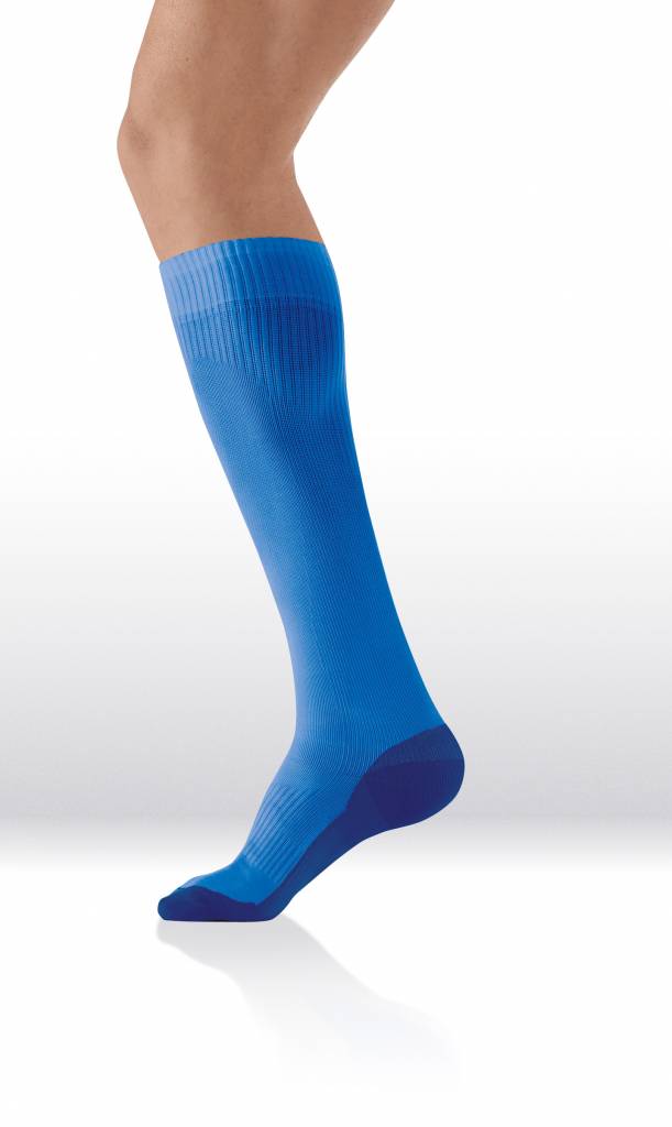 Sanyleg Active Sport Socks 15-21 mmHg, XL, Blue