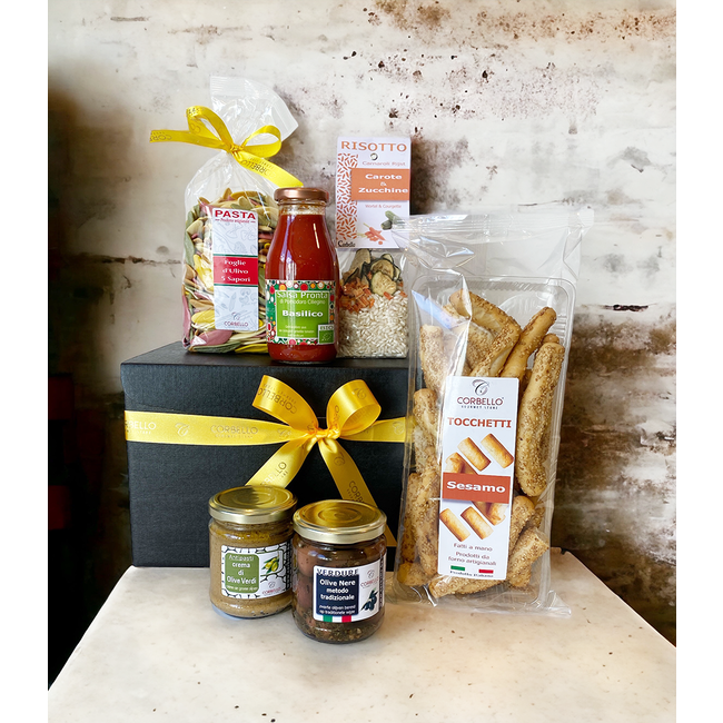 Geschenkmand 'Delizioso Culinario'