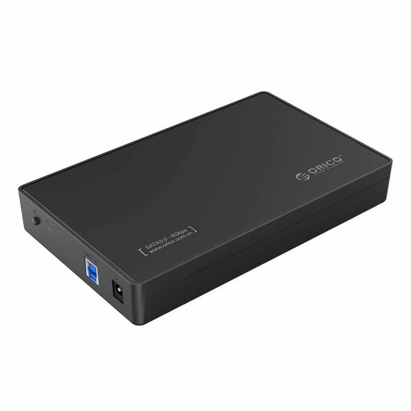 Orico Harde Schijf Behuizing 3,5 inch / Metaal & Kunststof / HDD / SSD / USB3.0 / Zwart