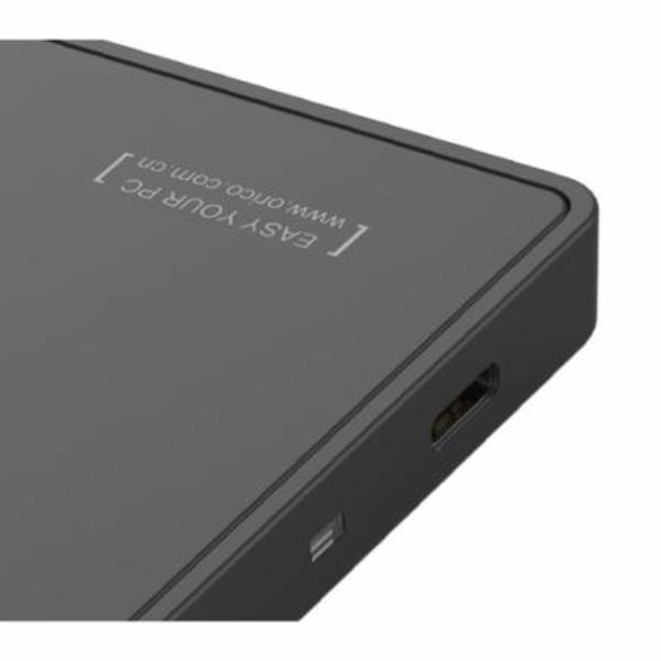 Orico 2,5 pouces USB 3.0 Type-C Disque dur SATA Boîtier HDD / SSD UASP 10Gbps Portable Noir