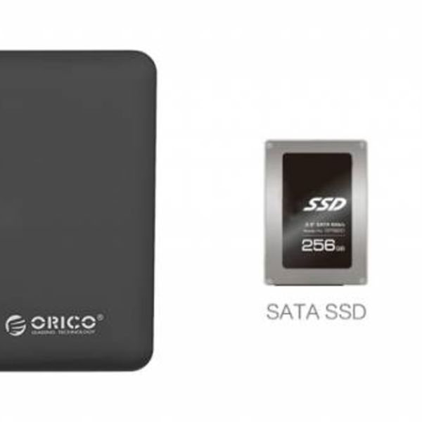 Orico Harde Schijf Behuizing 2,5 inch / Kunststof / IC-chip / HDD / SSD / USB3.0 / Zwart
