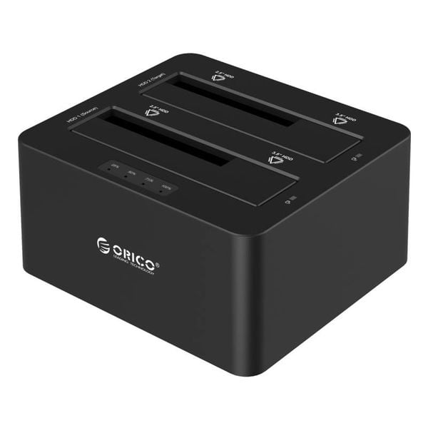 Orico Dual Bay SATA to USB 3.0 External HDD Docking Station with duplicate / clone function