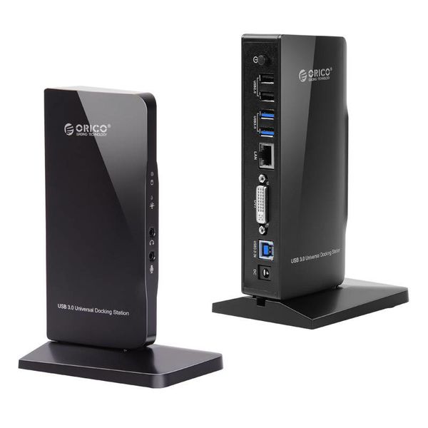 Orico Universeel USB 3.0 Docking Station met DVI en Gigabit Ethernet