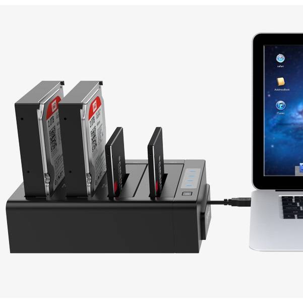 Usb 3.0 hdd ssd disque dur station d'accueil dual hdd dock mobile
