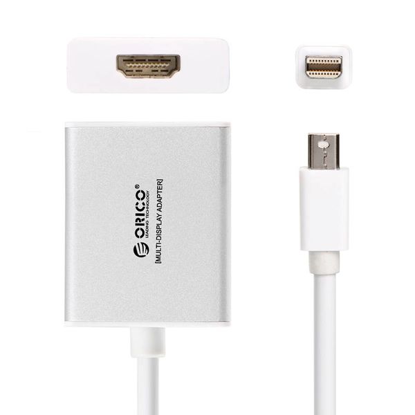 Orico Mini DisplayPort to HDMI adapter Silver-colored Mac Style