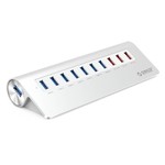 Orico Alu. 7 Ports USB3.0 with 3 Charging Points for Smartphone