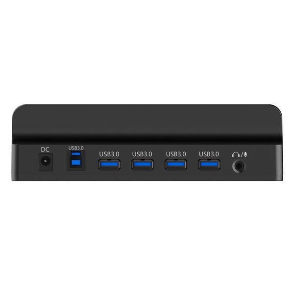 Orico USB3.0 4 Poorten Universeel Docking Station Mobiel & Tablet met 1 Meter USB 3.0 Kabel - Zwart