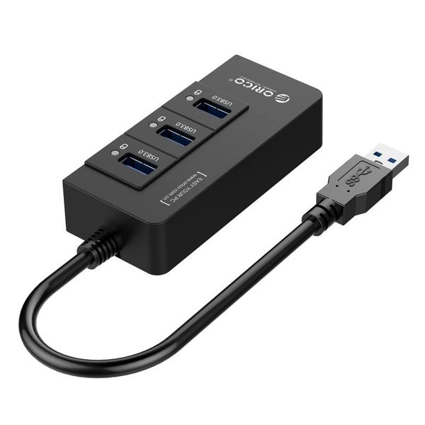 Orico USB3.0 Hub met Gigabit Ethernet Converter