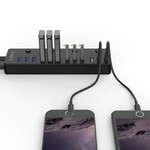 Orico 12 poorts multi functioneel USB 3.0 hub met BC 1.2 oplaadpoorten