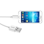 Orico 2 mètres Extra Long Câble - 3 Amp - Charge rapide - Transfert de données - Micro USB - Blanc