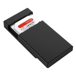 Orico 3,5-Zoll-Festplattengehäuse - Typ-C-Anschluss - SATA III - USB3.0 - 5 Gbit / s - Festplatte / SSD - inkl. Datenkabel Typ C bis Typ A - Inkl. Netzteil - Matt Black