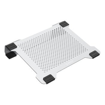 Orico Multifunctional aluminum laptop stand / cooling pad - for laptops up to 15 inch - silver