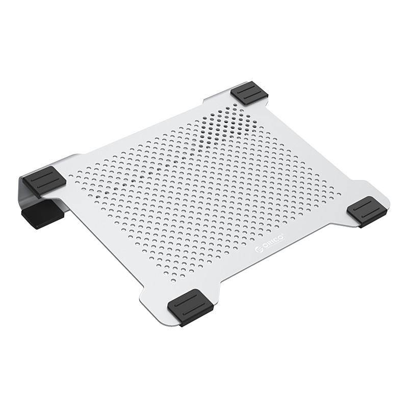 Orico Multifunctional Aluminum Laptop Stand / Cooling Pad - Thermal  Conductivity, Cable Management and Ergonomic Posture - for Laptops up to 15  Inch - Mac Style - Silver - Orico