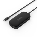 Orico 3in1 Type-C to Type-C, USB 3.0 Type-A and HDMI 4K Adapter - with Power Delivery - For Windows, Mac OS and Linux.