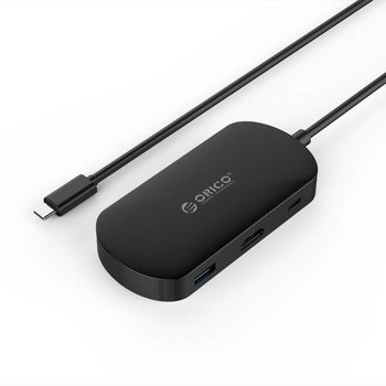Orico Adaptateur 3 en 1 Type-C vers Type-C, USB 3.0 Type-A et HDMI 4K - Power Delivery