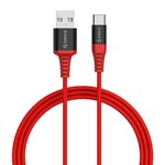 Orico Câble de chargement et de données USB Type-C de 1 mètre - 2.4A - Rouge