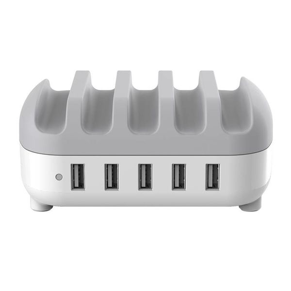 Orico Station d'accueil multi chargeur Station de charge USB 40W 5 ports - Blanc