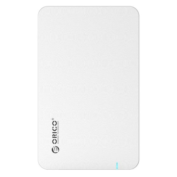 Orico Boîtier de disque dur USB3.0 2,5 pouces - HDD / SSD - Argent