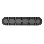 Orico Selbstklebender Kabelhalter - Organisieren Sie bis zu 5 Kabel mit einer Dicke von 5 mm - 3 m - schwarz