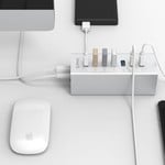 Orico Aluminum USB 3.0 Hub with 7 ports - Incl. 12V power adapter - Silver
