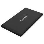 Orico Silky smooth power bank 8000mAh - Lithium-Polymer (Li-Po) battery - 25% / 50% / 75% / 100% LED indicator - Incl. Data cable - Black