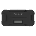 Orico 2-in-1-Starthilfe und Außenbank 12000 mAh - Li-Po-Akku - LED-Anzeige - Wasserdichtes Gummigehäuse - Schwarz